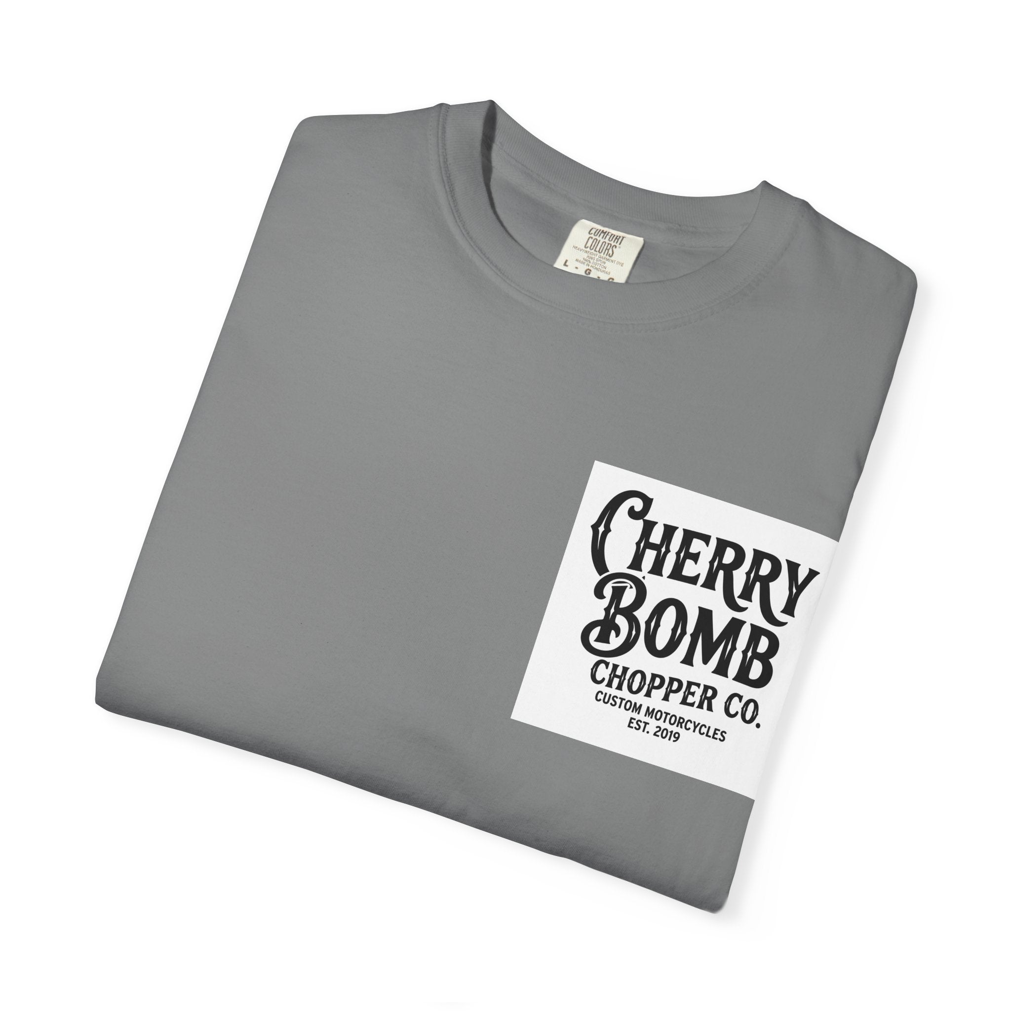 Cherry Bomb Chopper Co. Motorcycle T-Shirt