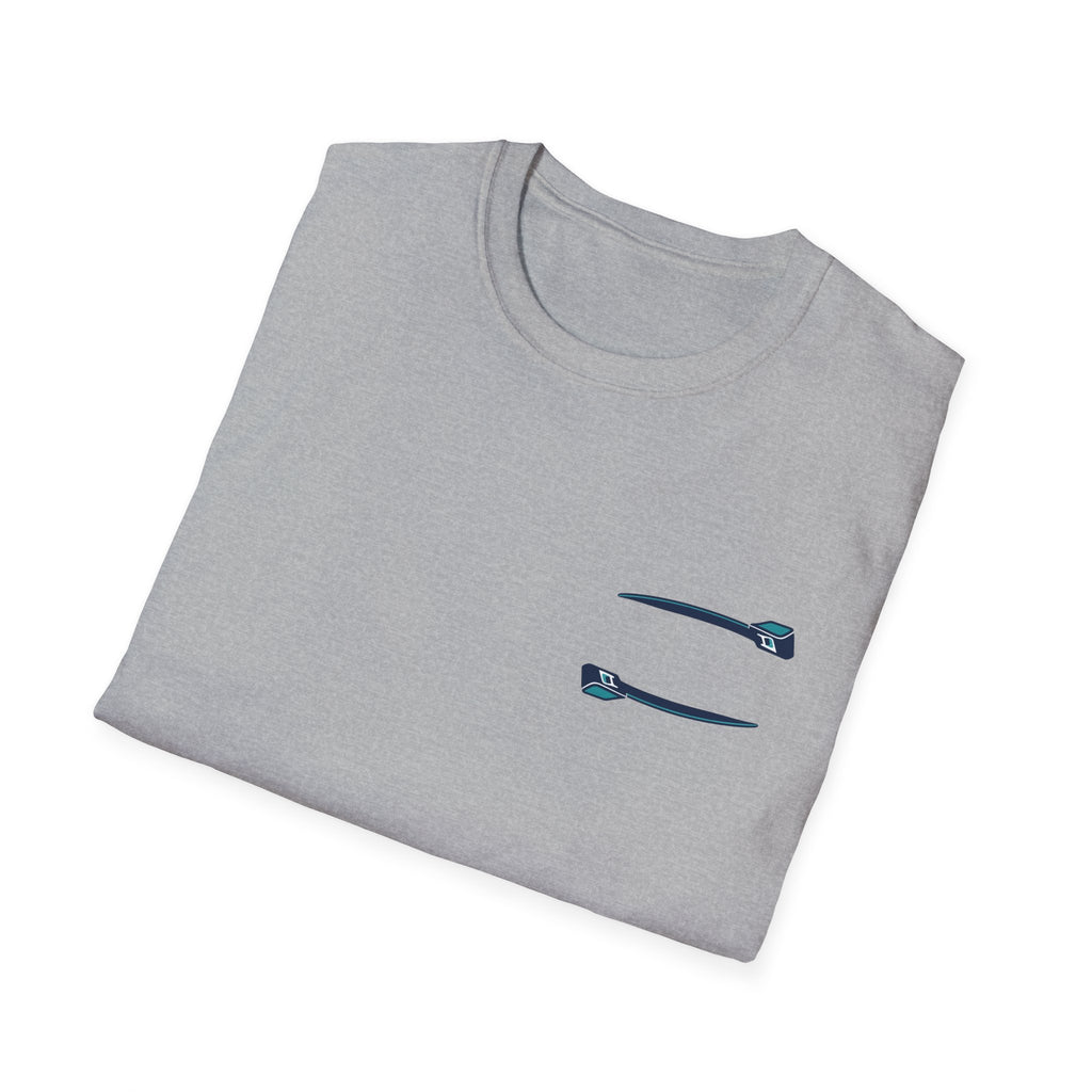 T‑Shirt — “Don’t Worry I Zipped/Tied It!” Funny Zipper & Bow Graphic Tee
