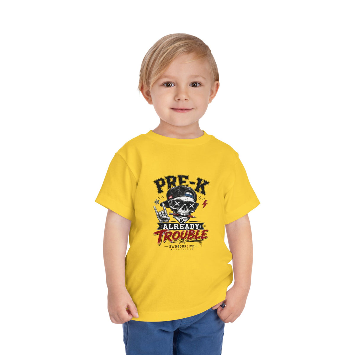 Pre-K Already Trouble Toddler Tee