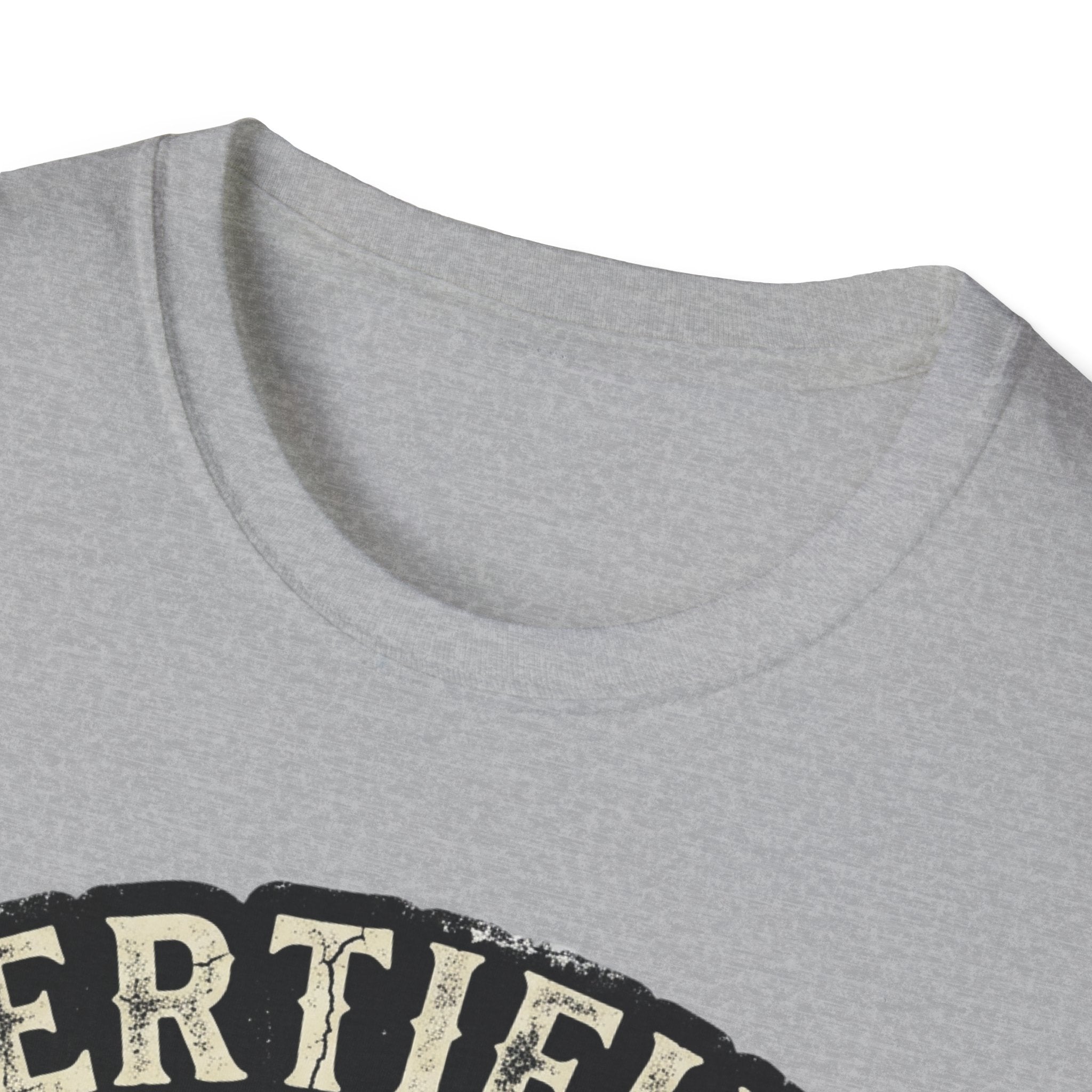 Certified Smarts Skull T-Shirt – Funny Rebel Geek Graphic Tee