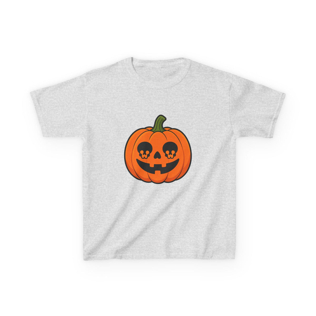 Kids Halloween Pumpkin T-Shirt — Cute Jack-o'-Lantern Tee