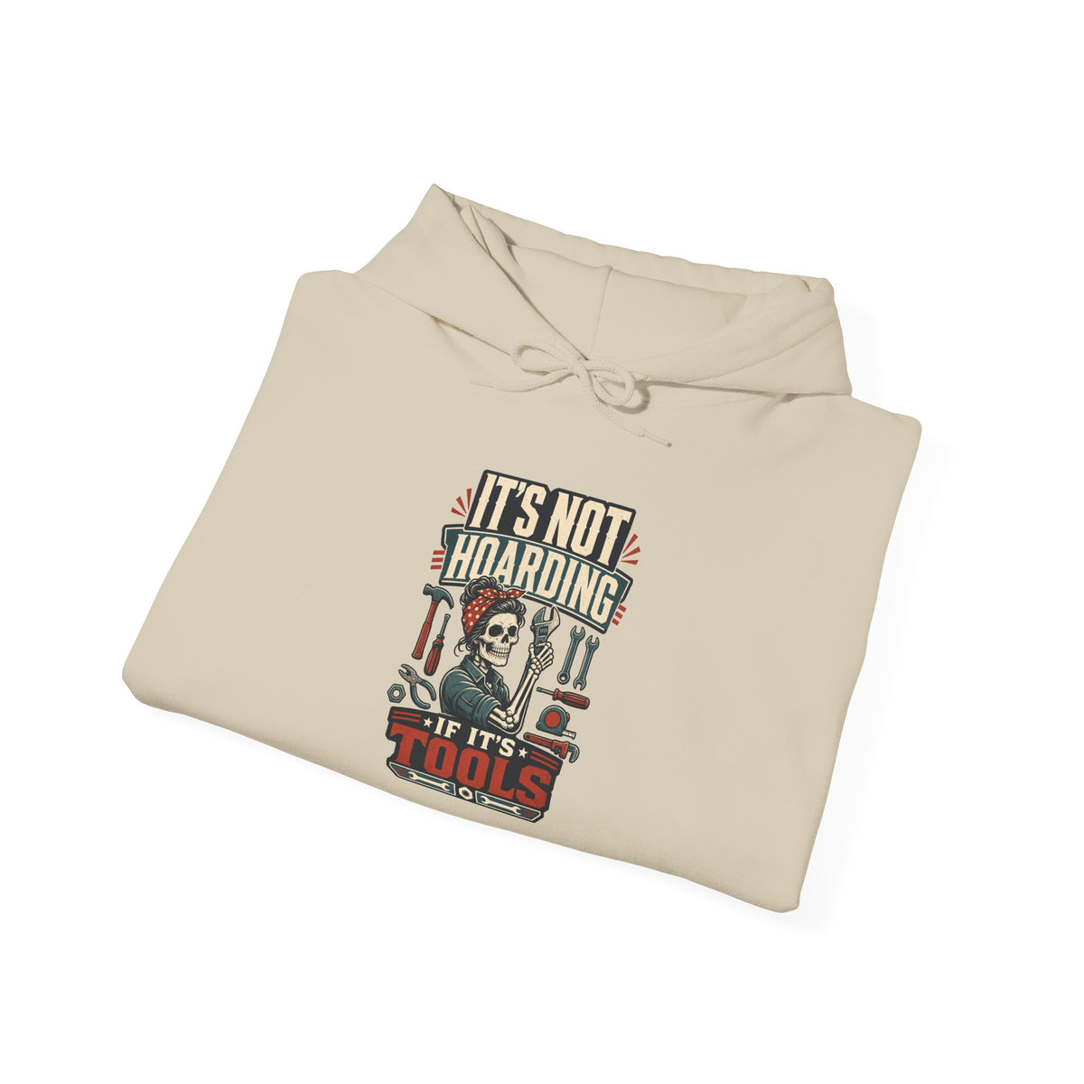 It's Not Hoarding If It's Tools Hoodie | Funny Garage Tools