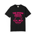 The System Feeds On Your Fear Skull T-Shirt
