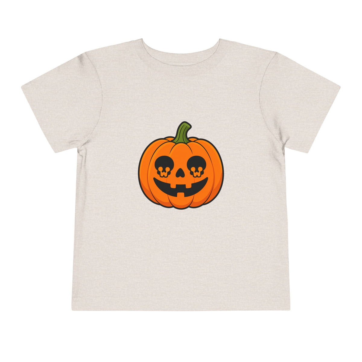Toddler Pumpkin Jack-O'-Lantern Tee — Cute Halloween Pumpkin Shirt for Kids