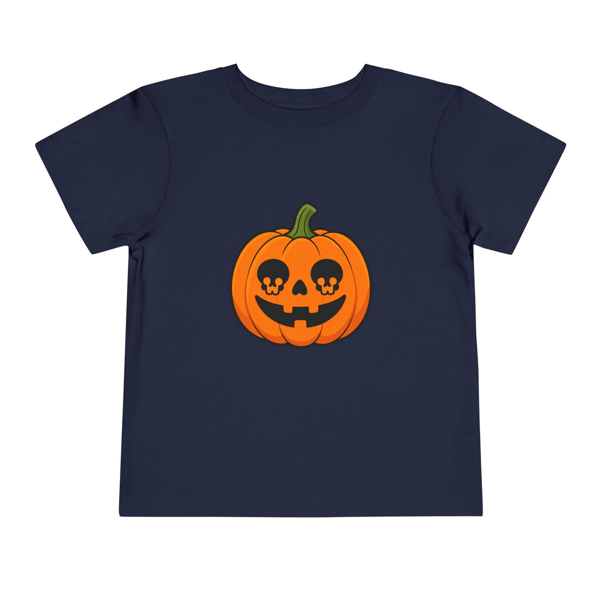 Toddler Pumpkin Jack-O'-Lantern Tee — Cute Halloween Pumpkin Shirt for Kids