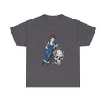 Rosie the Riveter Skull Tee — Feminist Retro Workwear Graphic T-Shirt