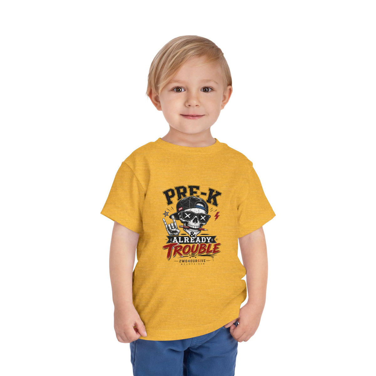 Pre-K Already Trouble Toddler Tee