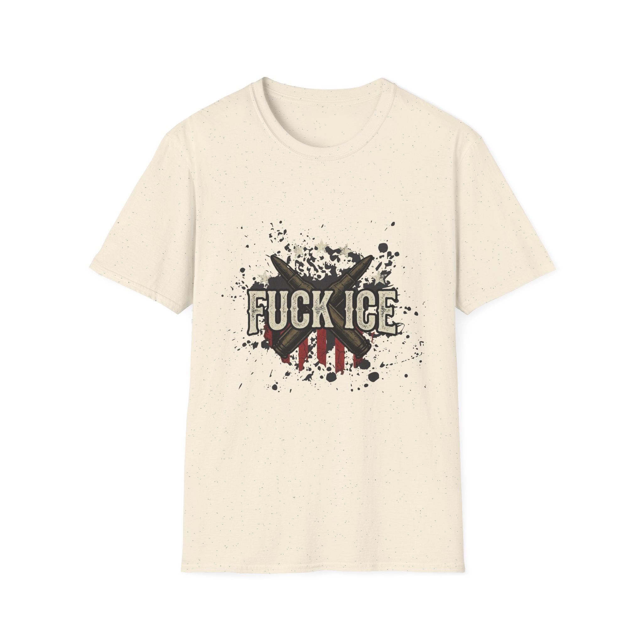 "F*ck ICE" Protest T-Shirt – Anti-Detention Political Graphic Tee
