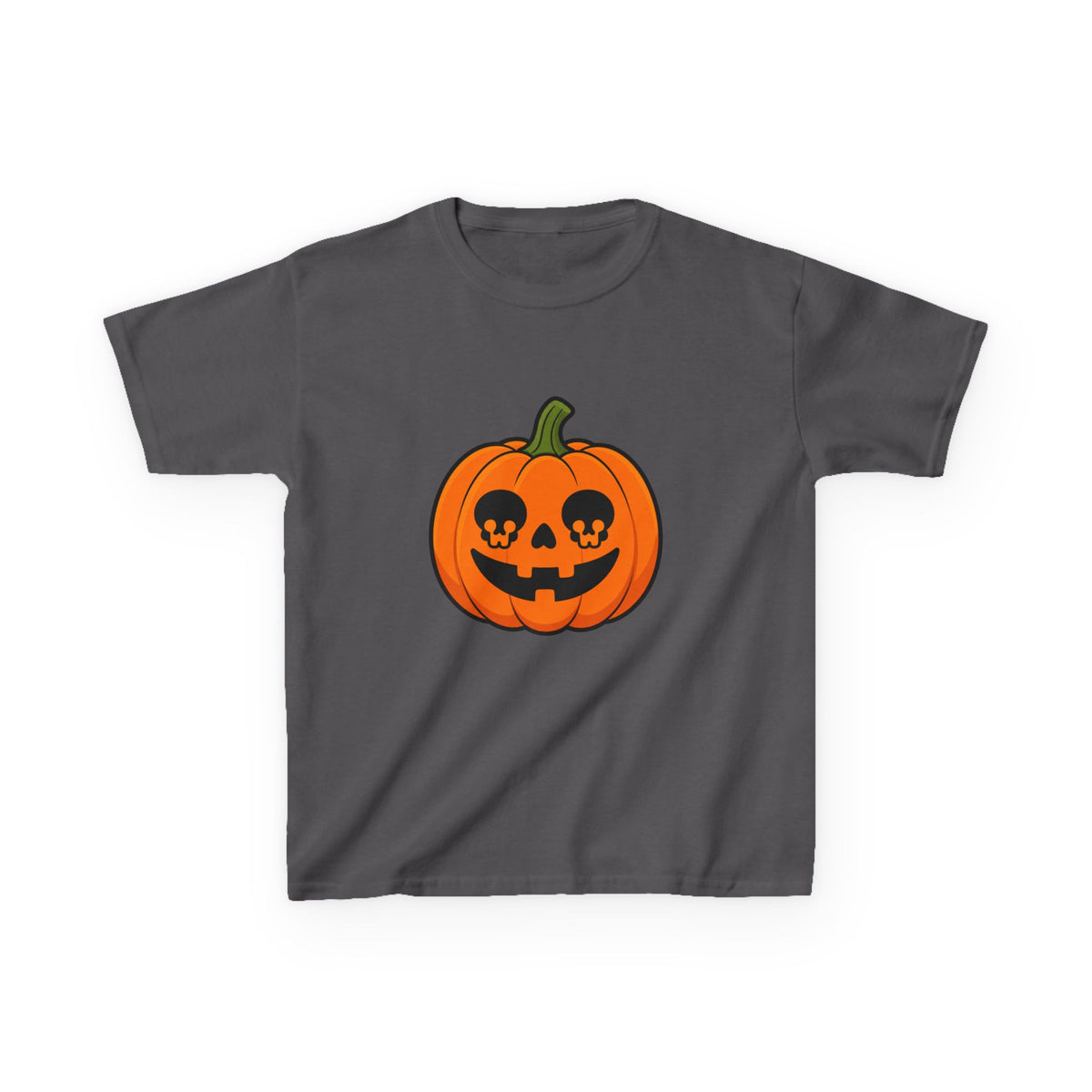 Kids Halloween Pumpkin T-Shirt — Cute Jack-o'-Lantern Tee