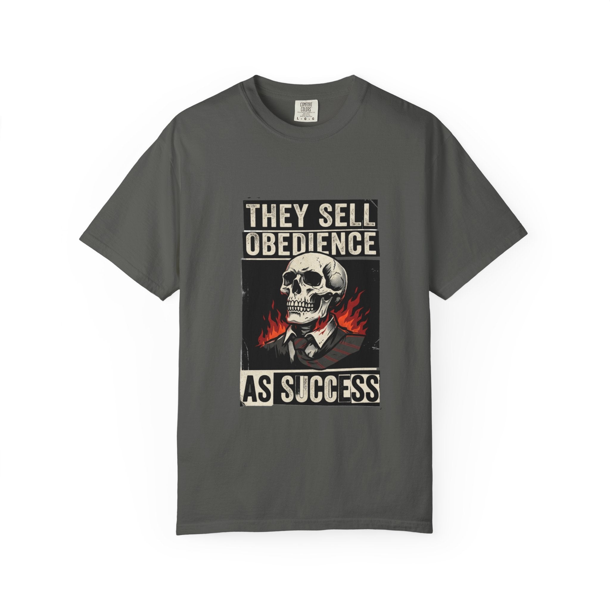 They Sell Obedience As Success Skull Graphic T-Shirt
