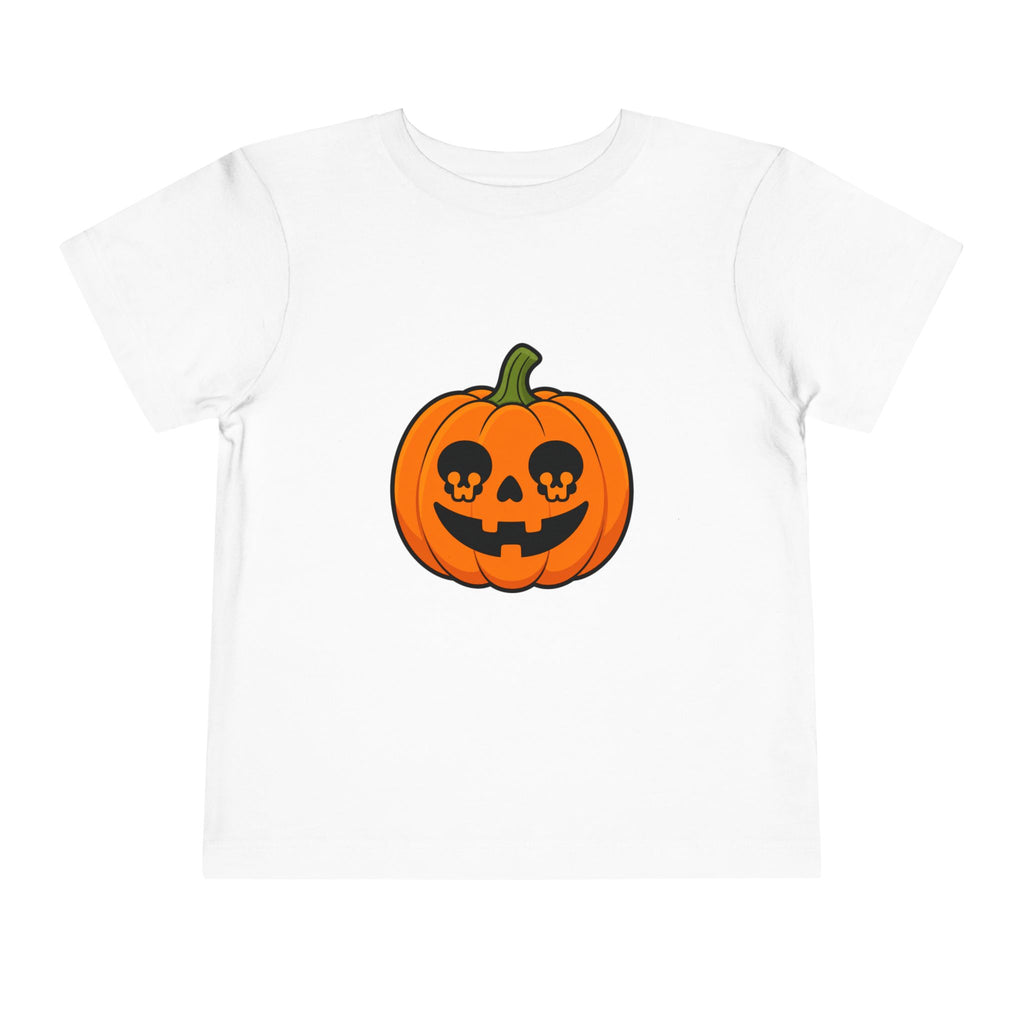 Toddler Pumpkin Jack-O'-Lantern Tee — Cute Halloween Pumpkin Shirt for Kids