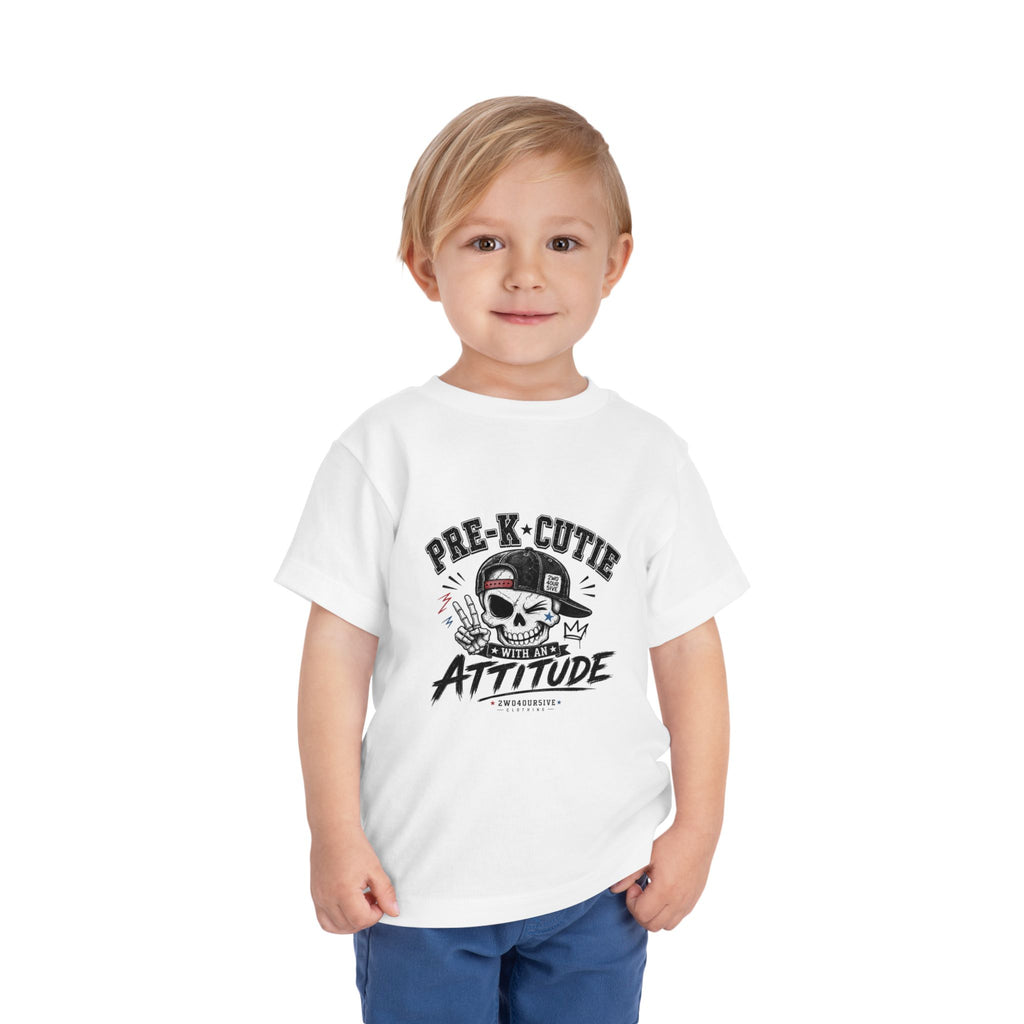 Pre-K Cutie Attitude Toddler Tee