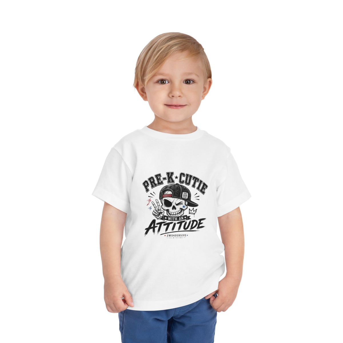 Pre-K Cutie Attitude Toddler Tee