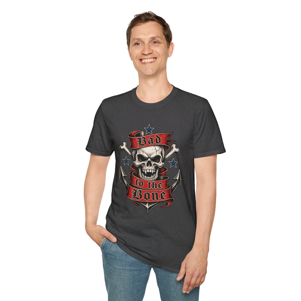 Bad to the Bone Skull T-Shirt