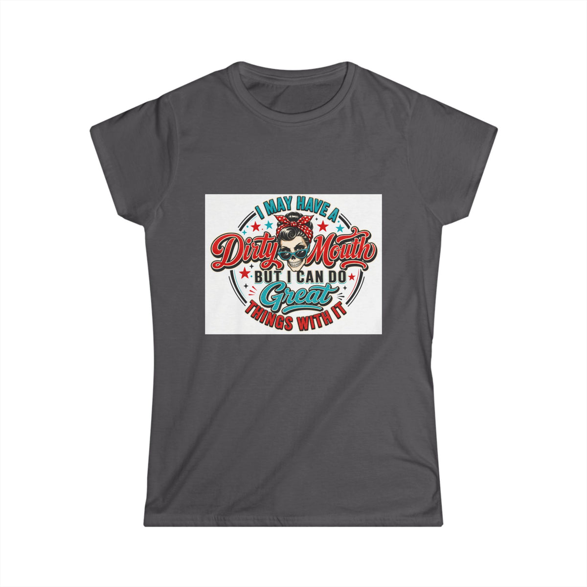 Dirty Mouth Graphic Tee — Retro Rosie