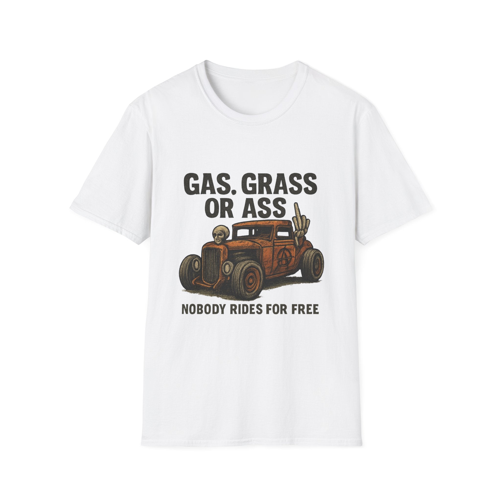 Gas, Grass or Ass T-Shirt — Vintage Hot Rod Graphic Tee