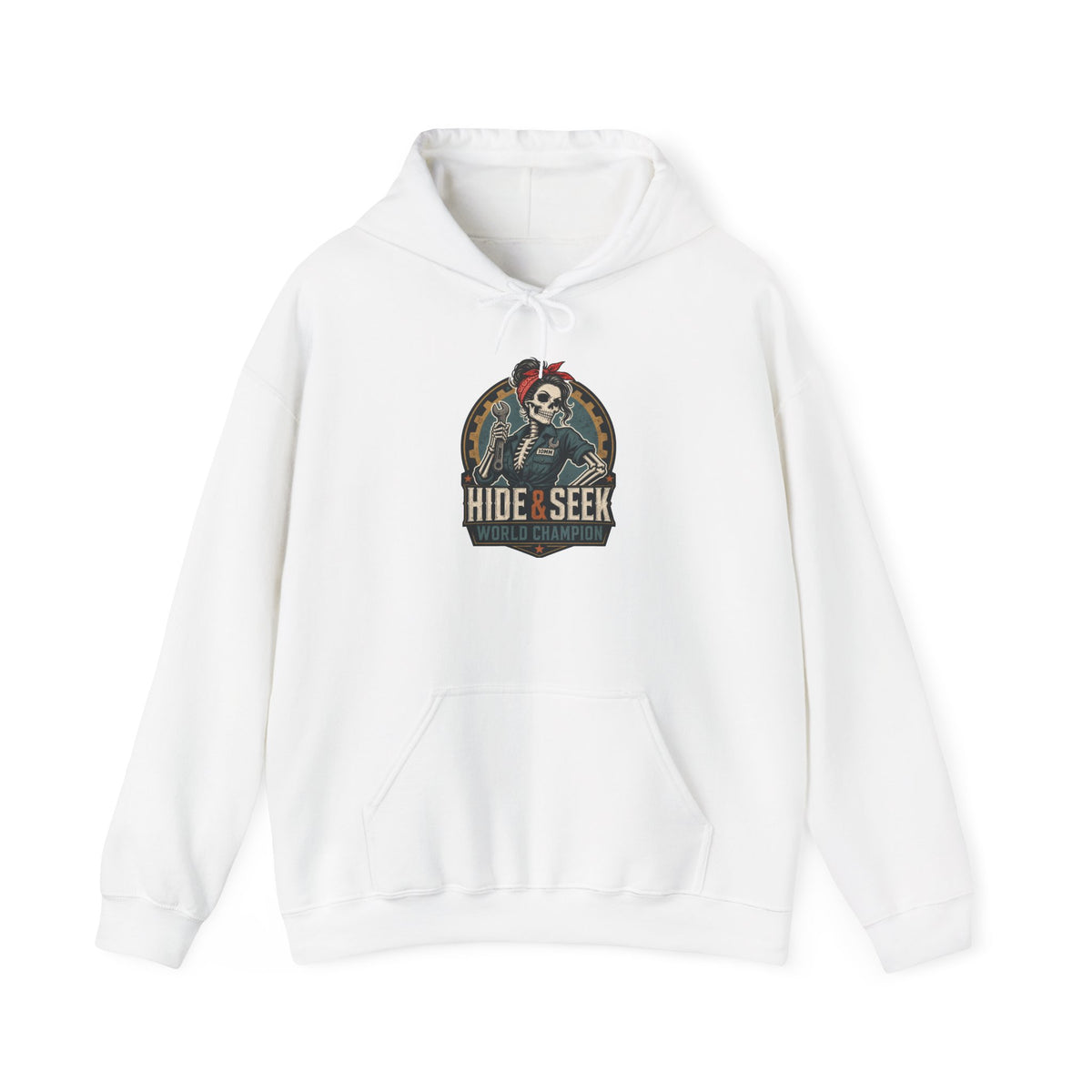 10mm Hide & Seek World Champion Hoodie | Funny Mechanic