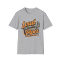 Loud Pipes Car Club T-Shirt – Vintage Microphone Automotive Tee