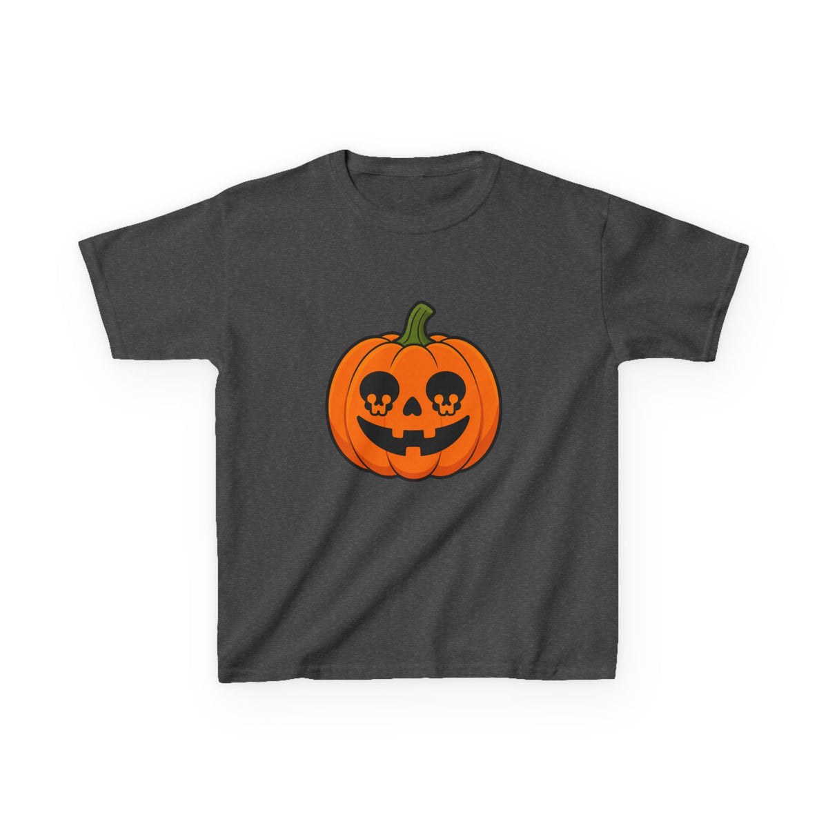 Kids Halloween Pumpkin T-Shirt — Cute Jack-o'-Lantern Tee