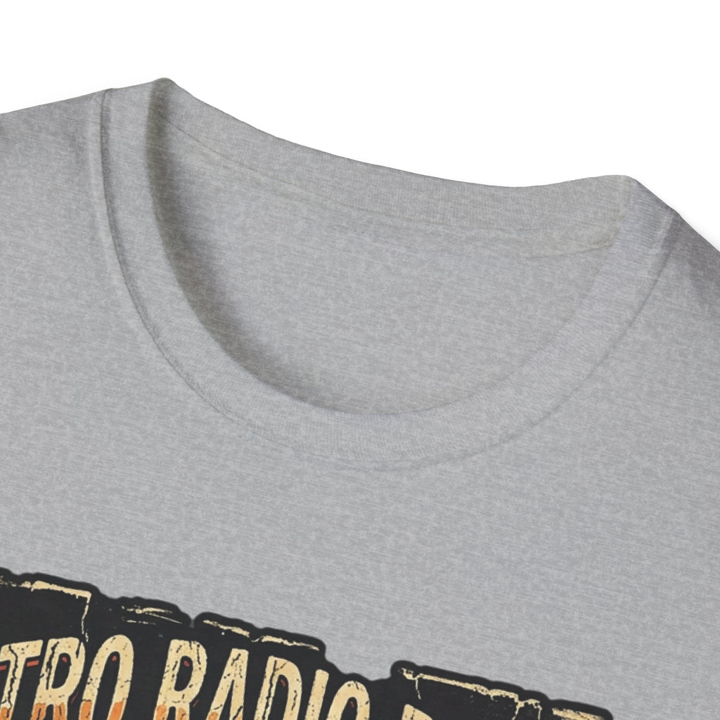 Retro Radio Rebel T-Shirt — Vintage Car, Skull & Stereo Graphic Tee