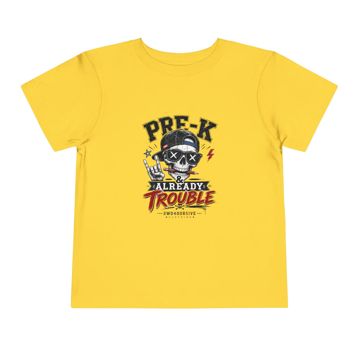 Pre-K Already Trouble Toddler Tee