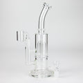 9" 2-in-1 Glass Dab Rig with Tree Percolator