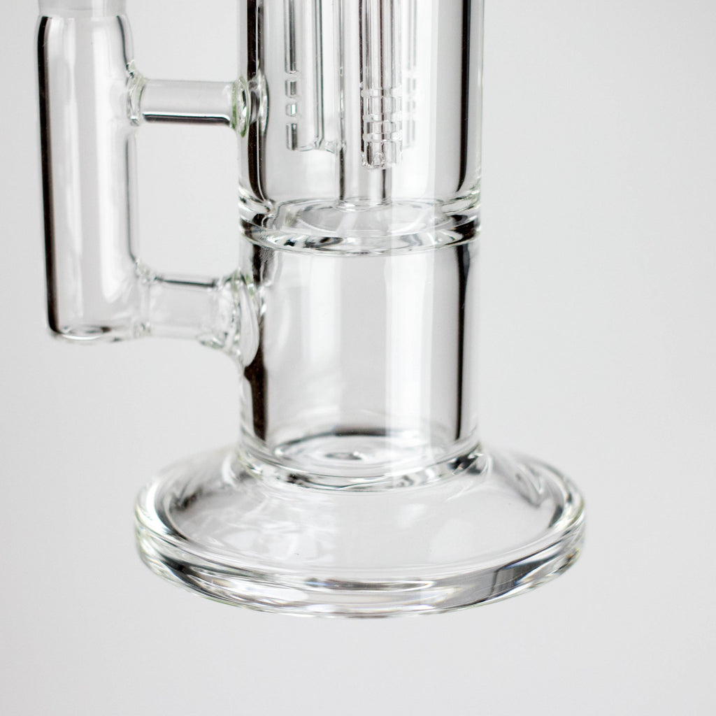 9" 2-in-1 Glass Dab Rig with Tree Percolator