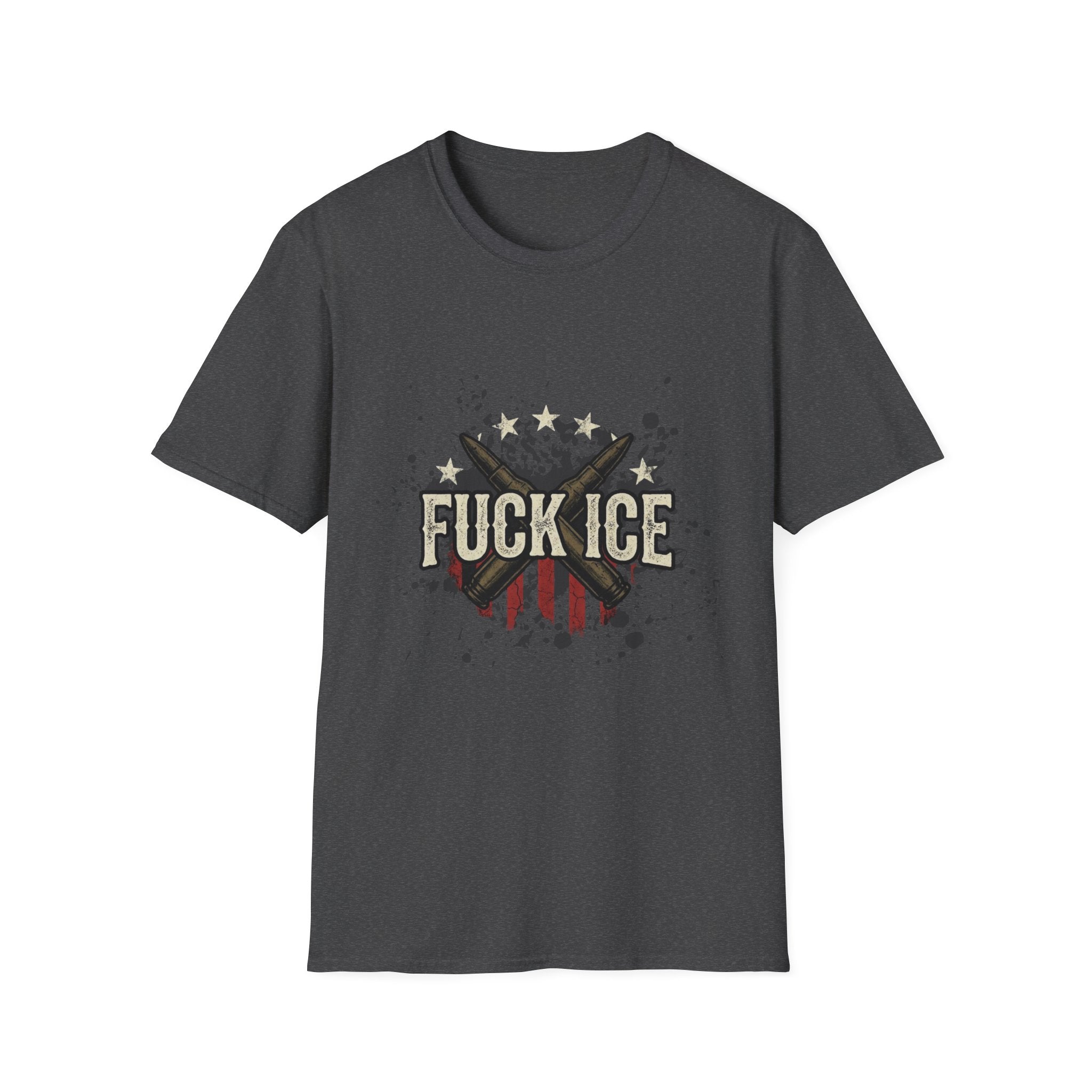 "F*ck ICE" Protest T-Shirt – Anti-Detention Political Graphic Tee