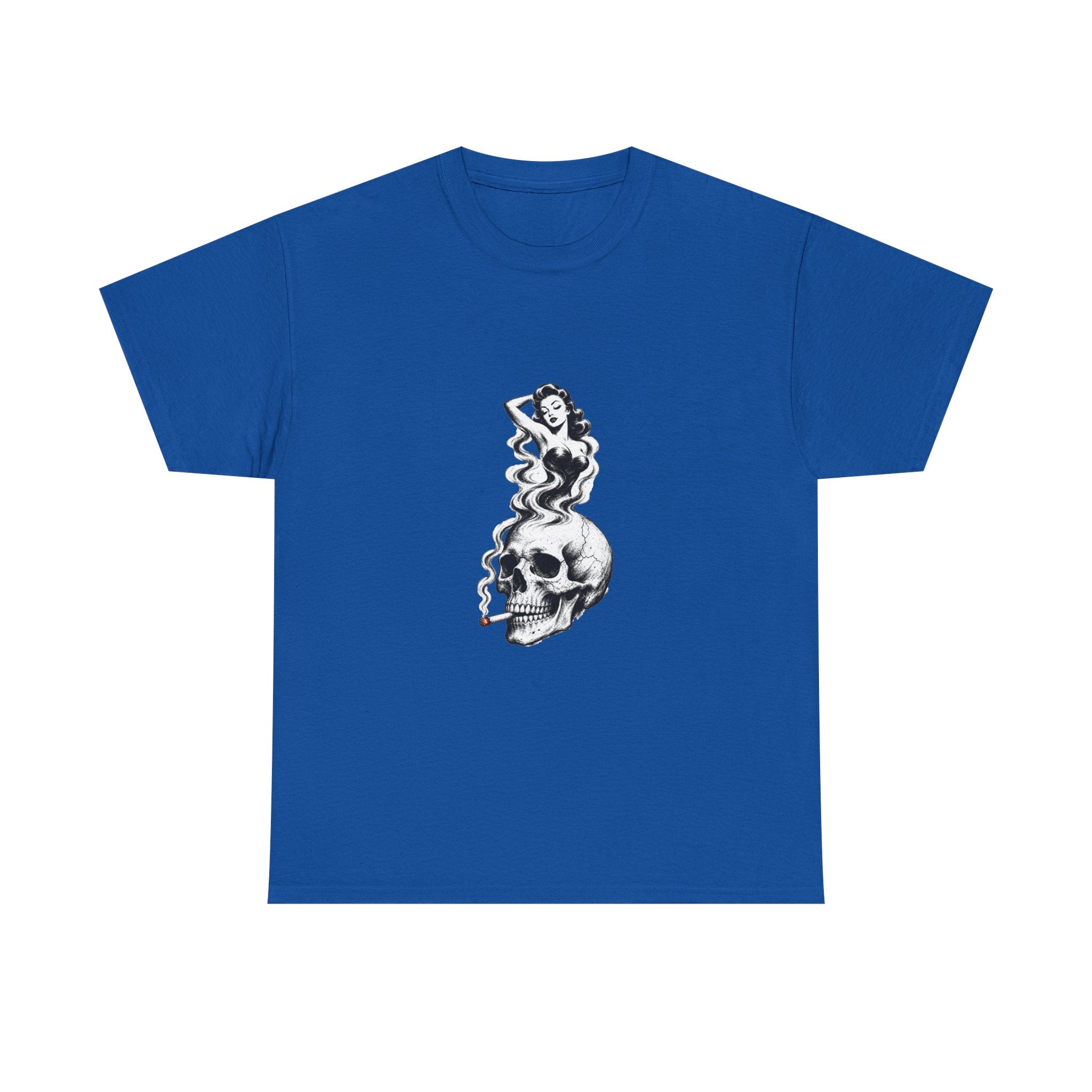 Skull & Pin-Up Graphic Tee