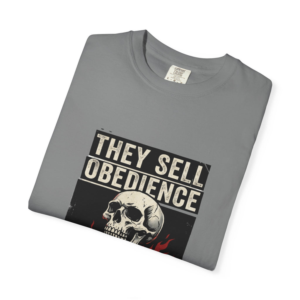 They Sell Obedience As Success Skull Graphic T-Shirt
