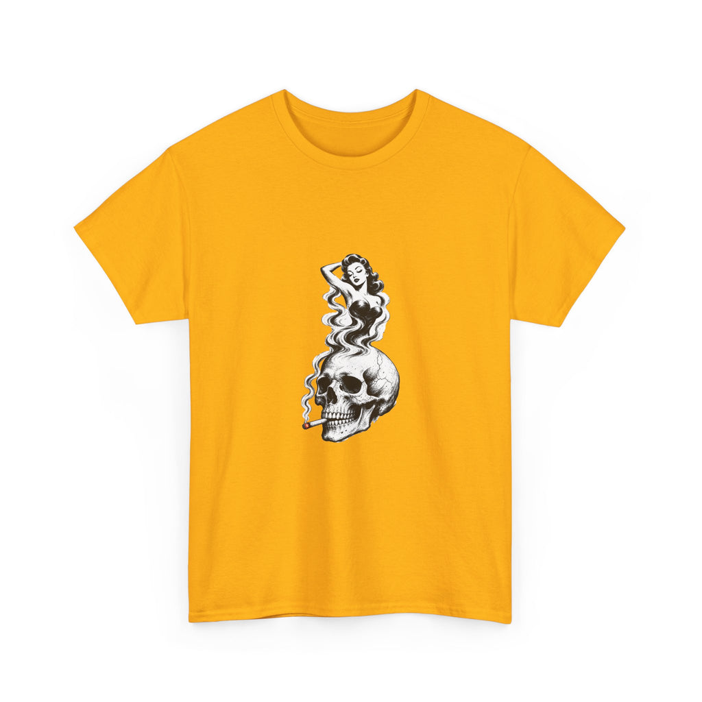 Skull & Pin-Up Graphic Tee