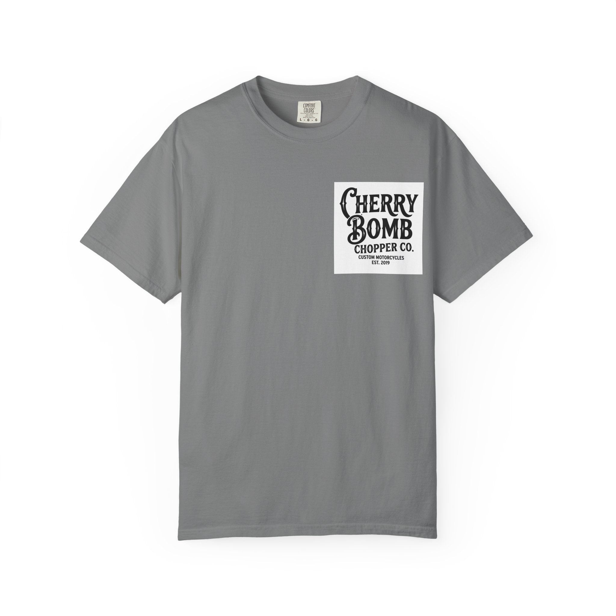 Cherry Bomb Chopper Co. Motorcycle T-Shirt