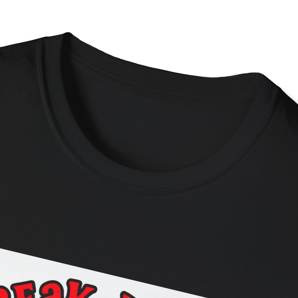 Break Laws Not Hearts Skeleton Flame Graphic T-Shirt