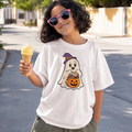 Halloween Ghost Toddler Tee — Cute Trick-or-Treat Pumpkin Costume Shirt