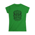 Sin City Saddle Club Skull Tee — Women's Biker Graphic T-Shirt