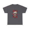 Bad to the Bone Skull Tee — Retro Rocker Biker Graphic T-Shirt