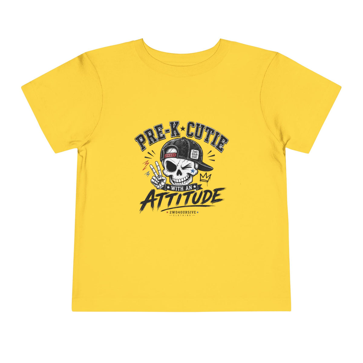 Pre-K Cutie Attitude Toddler Tee