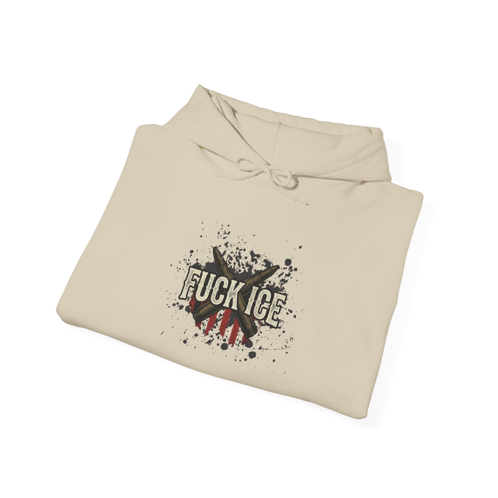 Hoodie — 'FUCK ICE' Protest Graphic Pullover