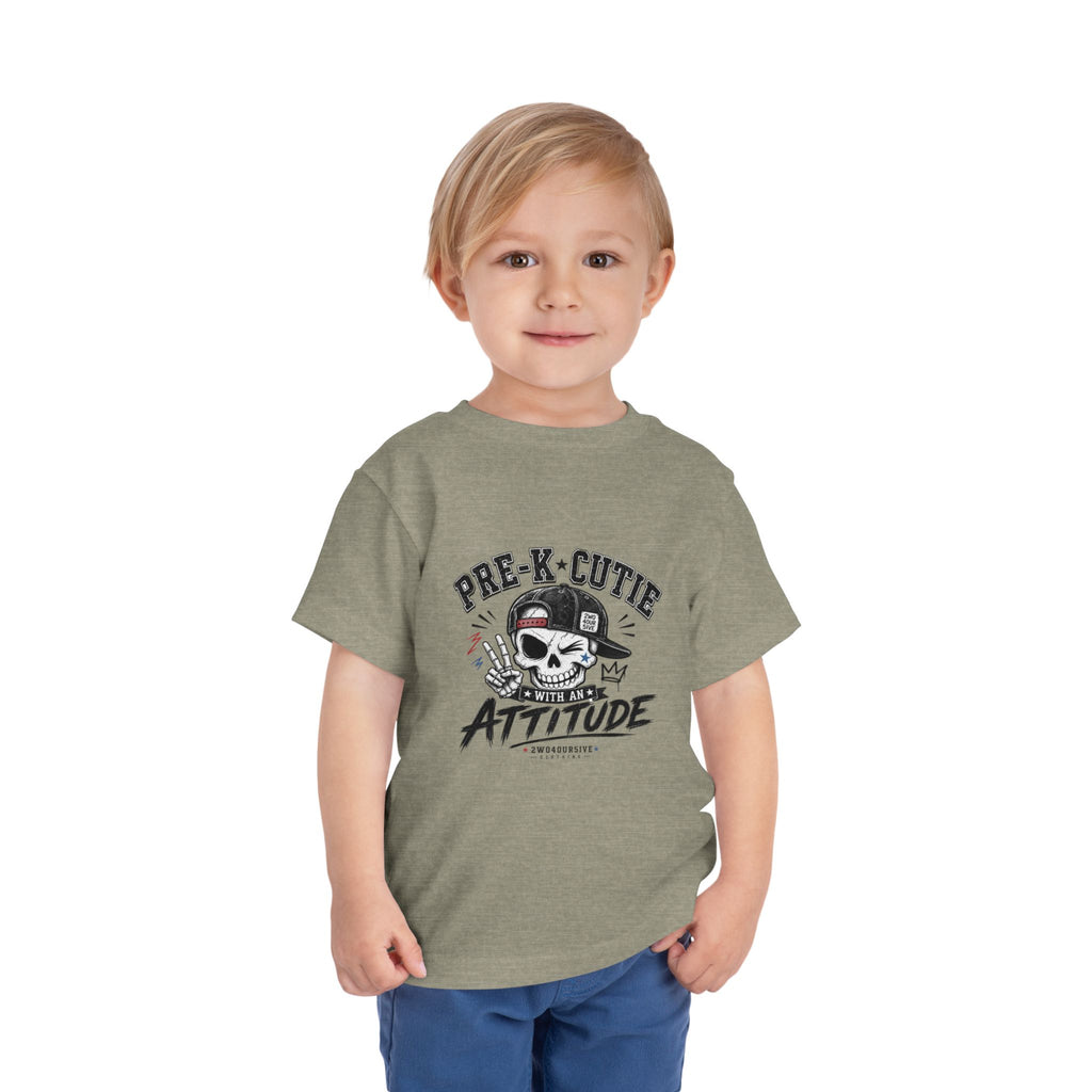 Pre-K Cutie Attitude Toddler Tee