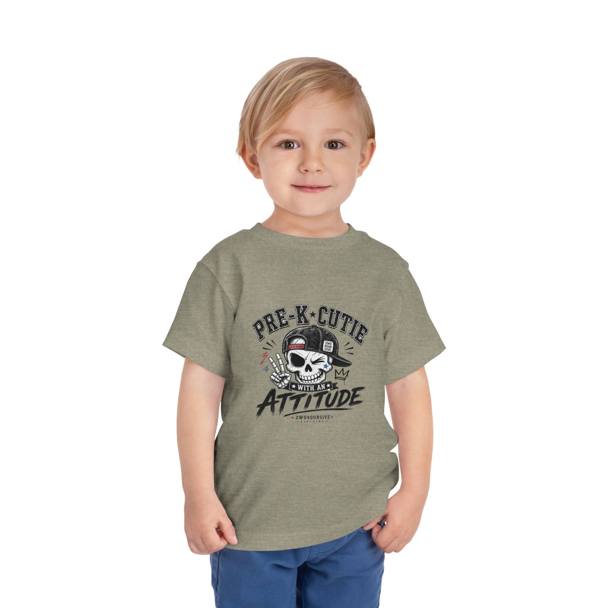 Pre-K Cutie Attitude Toddler Tee