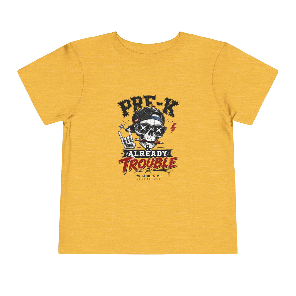 Pre-K Already Trouble Toddler Tee