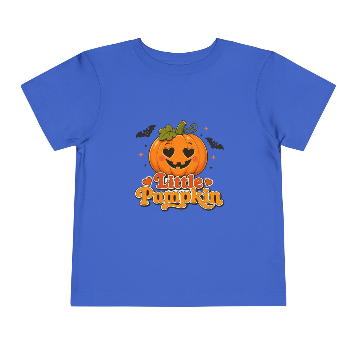 Toddler Tee — "Little Pumpkin" Halloween Jack-o'-Lantern Shirt