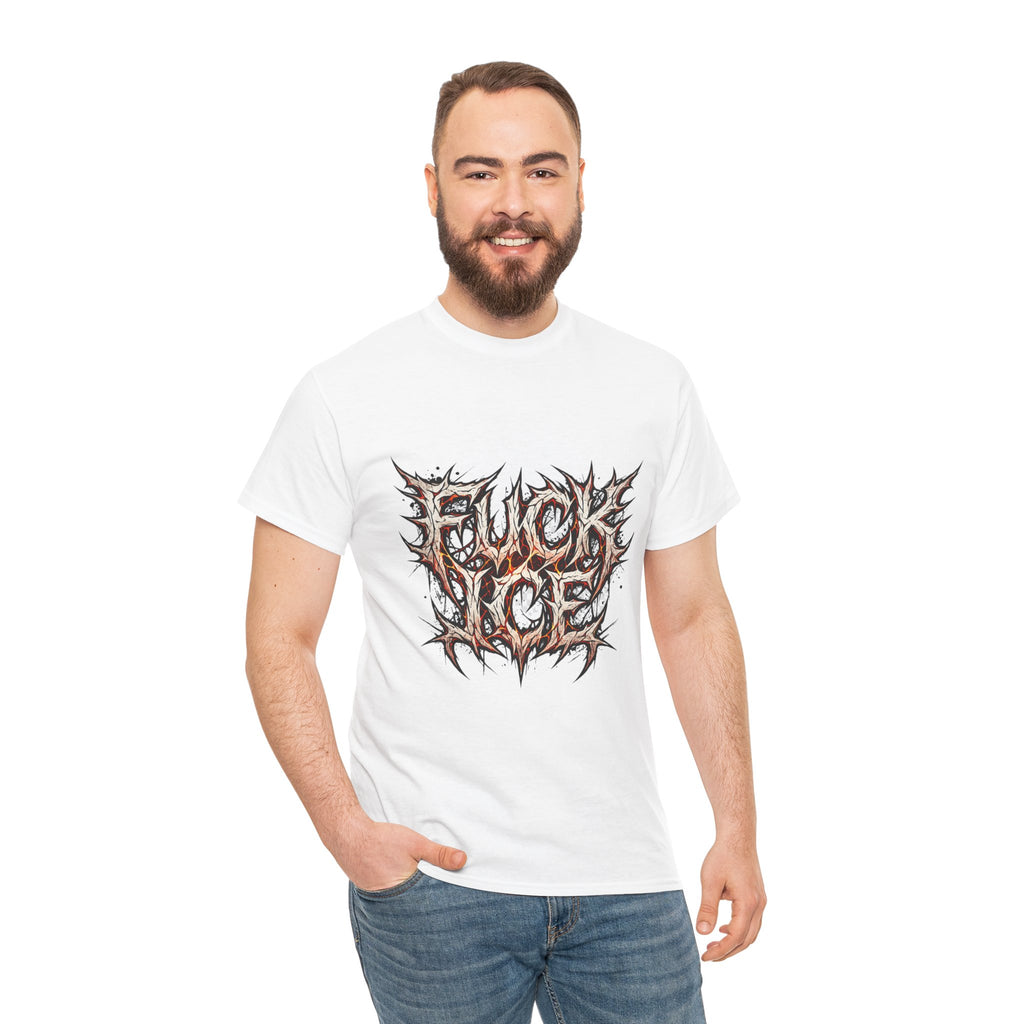 T-Shirt — 'Fuck 2021' Grunge Metal Graphic Tee