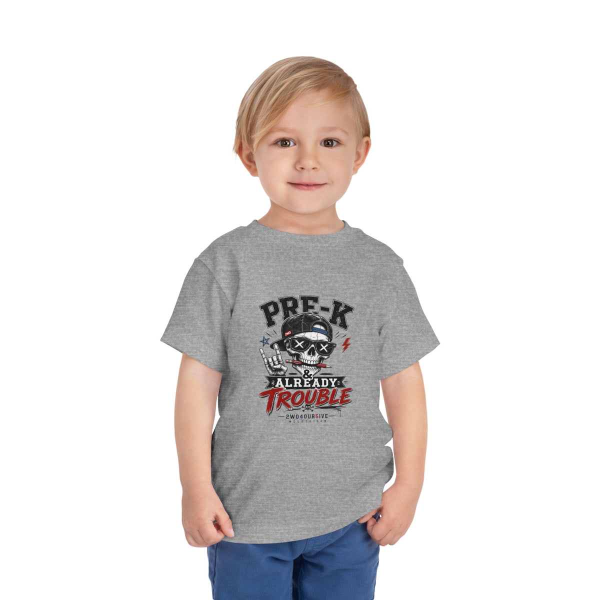 Pre-K Already Trouble Toddler Tee