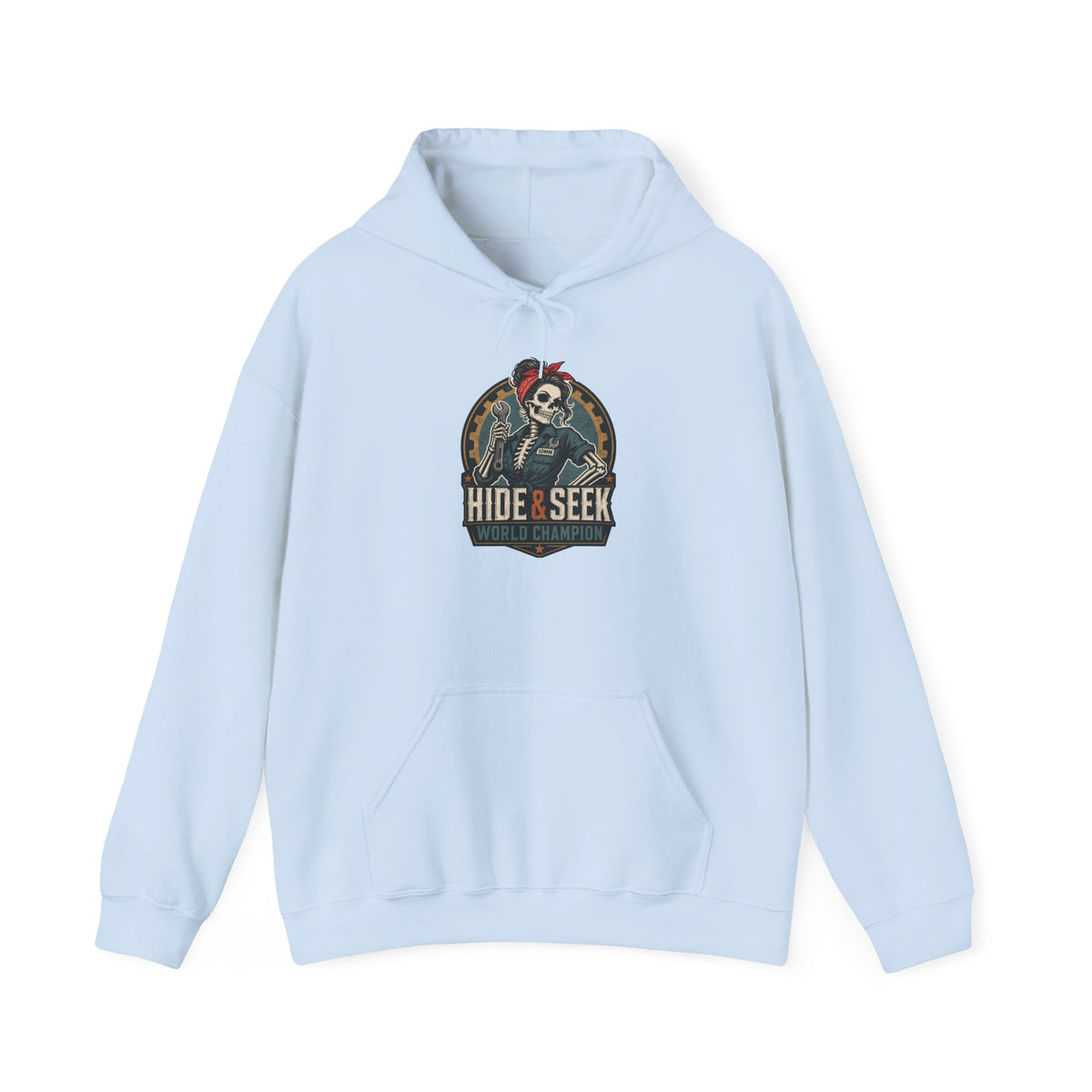 10mm Hide & Seek World Champion Hoodie | Funny Mechanic