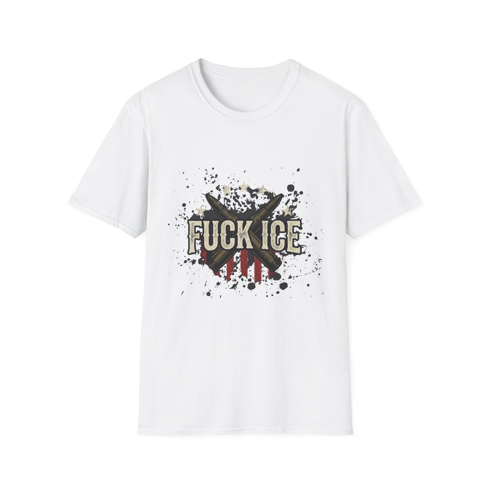 "F*ck ICE" Protest T-Shirt – Anti-Detention Political Graphic Tee
