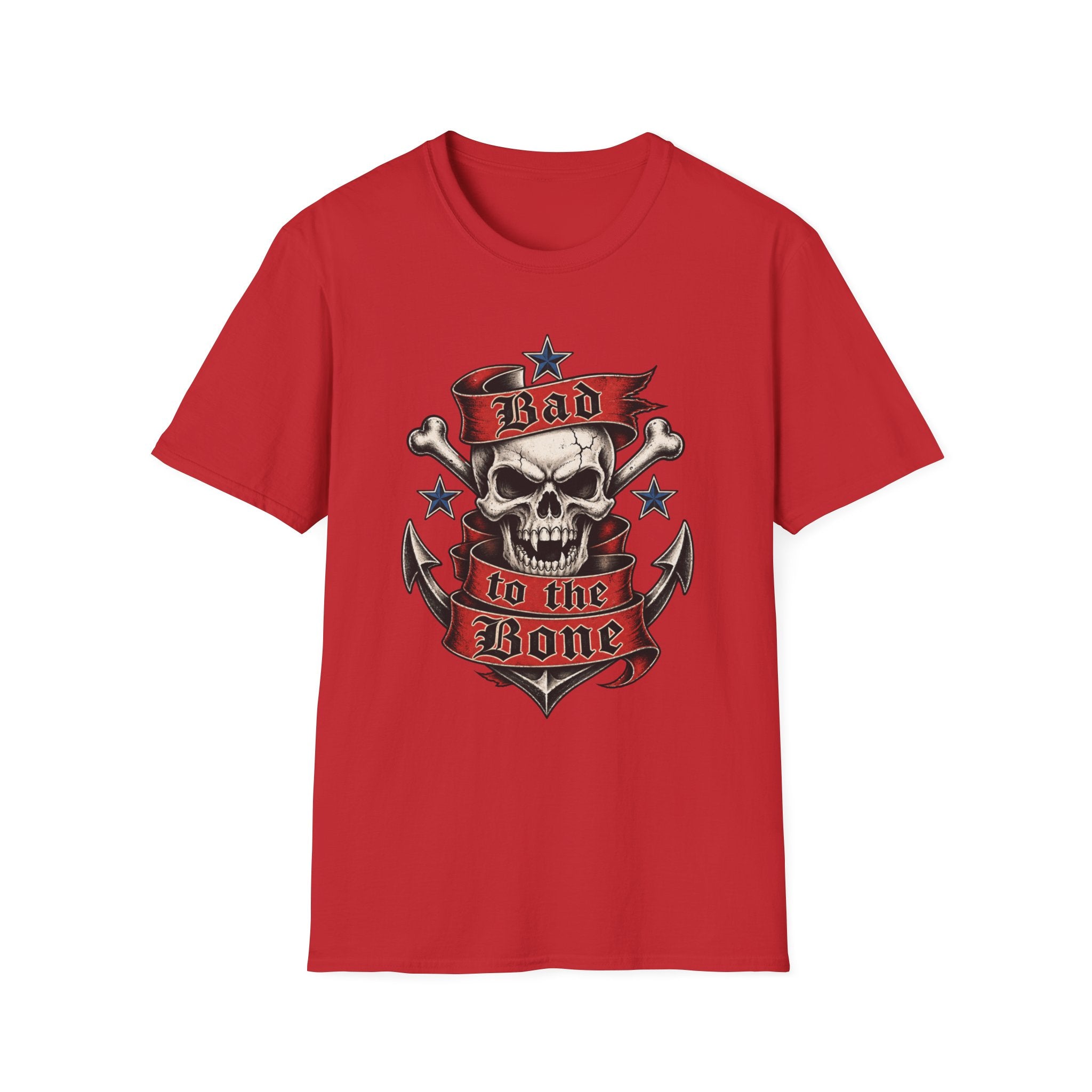 Bad to the Bone Skull T-Shirt