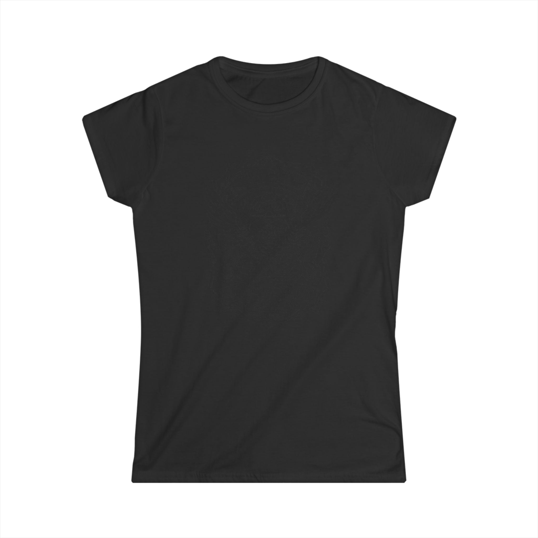 Sin City Saddle Club Skull Tee — Women's Biker Graphic T-Shirt