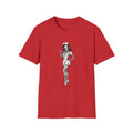 Vintage Pinup Nurse T-Shirt — Retro Skeleton Nurse Graphic Tee