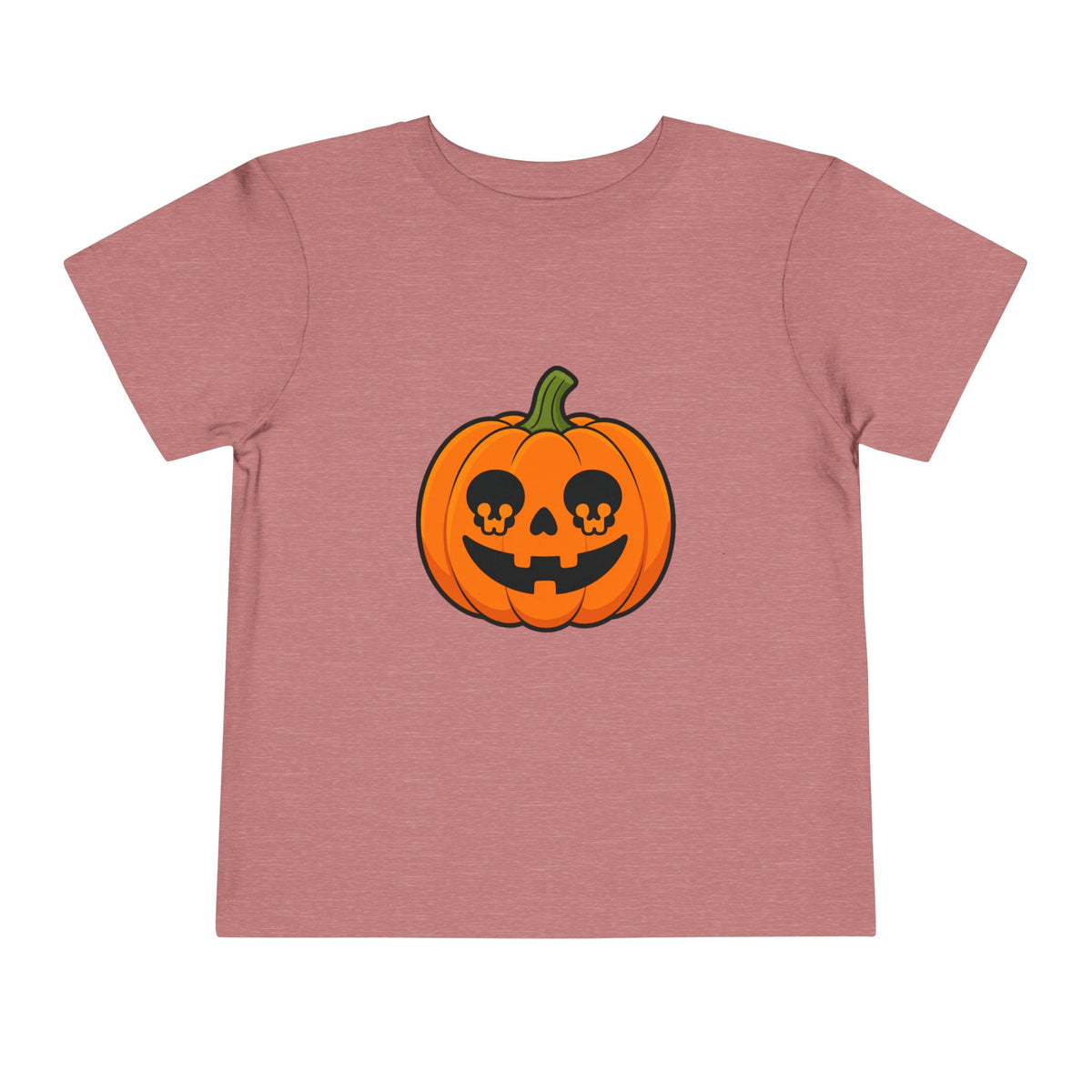 Toddler Pumpkin Jack-O'-Lantern Tee — Cute Halloween Pumpkin Shirt for Kids